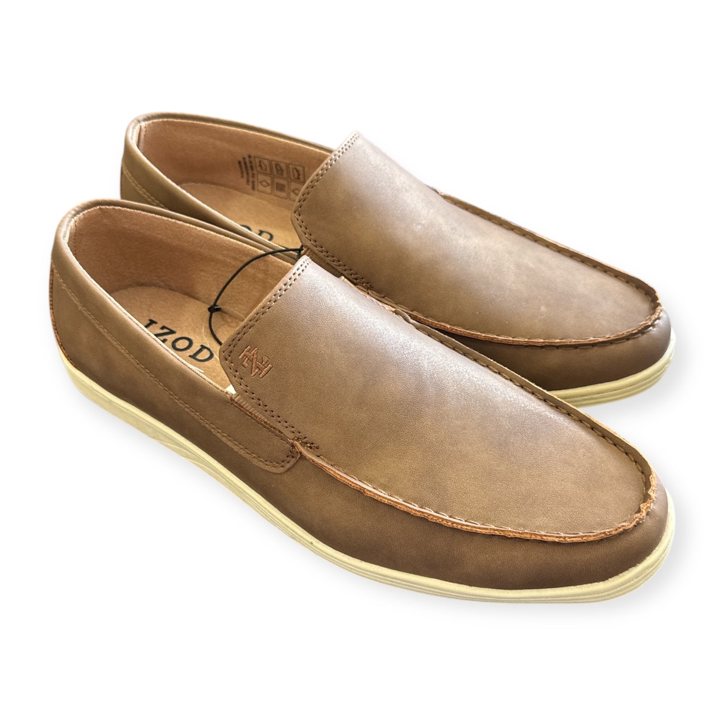 Mocasines Casuales Slip-On IZOD Seapoint en Color Tan Talla 8.5 MX