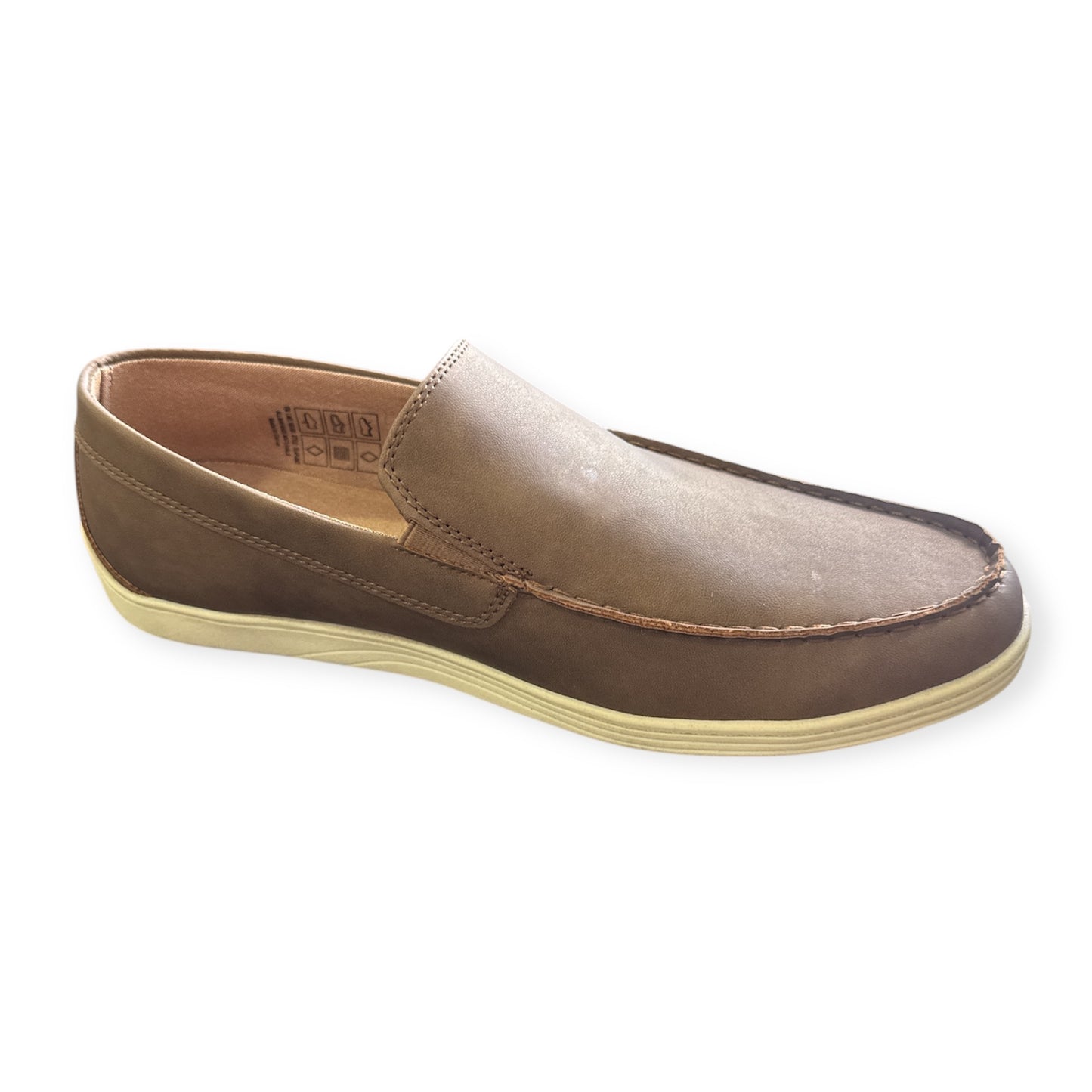 Mocasines Casuales Slip-On IZOD Seapoint en Color Tan Talla 8.5 MX
