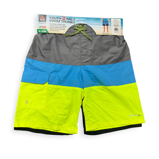 🩳 Gerry Traje de Baño para Niño Pack de 2 Shorts, Protección Solar UPF 50+, Talla M